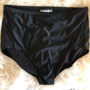 SwimSuits for All. Size 18 black swim bottoms